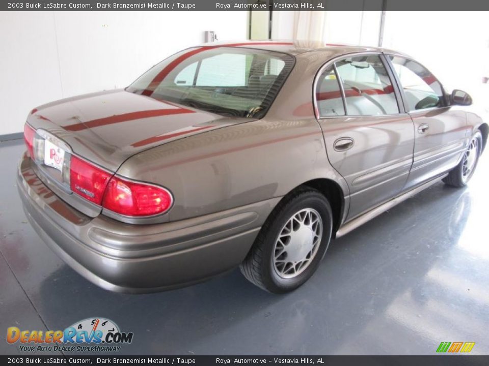 2003 Buick LeSabre Custom Dark Bronzemist Metallic / Taupe Photo #6