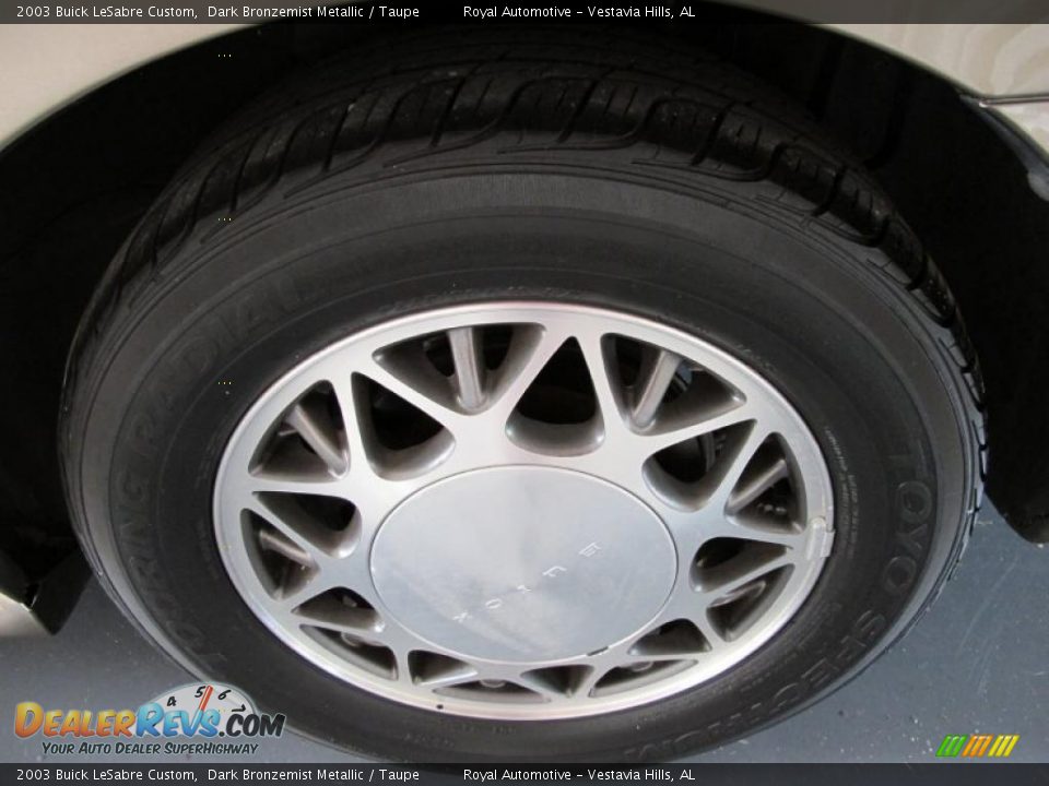 2003 Buick LeSabre Custom Dark Bronzemist Metallic / Taupe Photo #10
