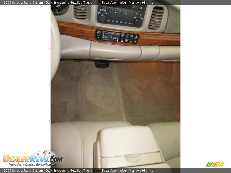 2003 Buick LeSabre Custom Dark Bronzemist Metallic / Taupe Photo #17