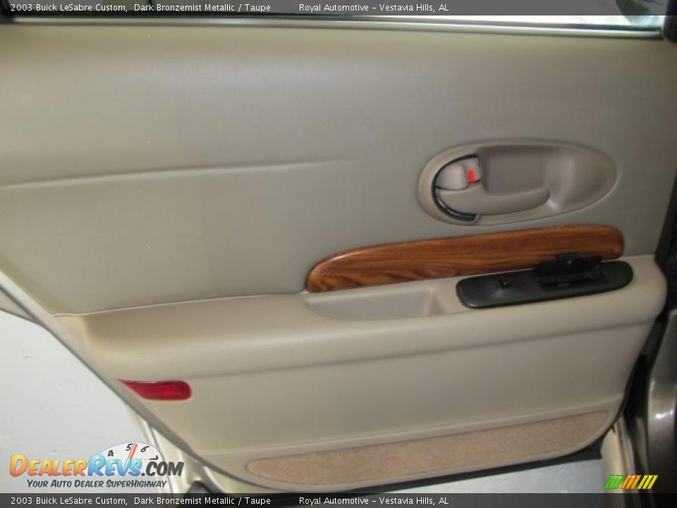 2003 Buick LeSabre Custom Dark Bronzemist Metallic / Taupe Photo #18