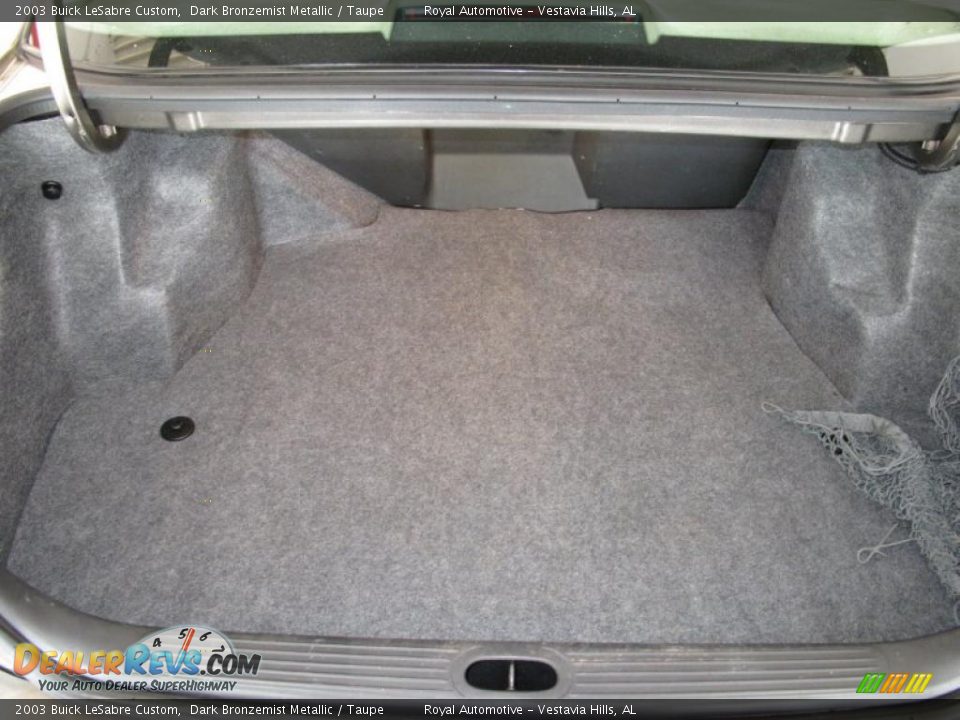 2003 Buick LeSabre Custom Dark Bronzemist Metallic / Taupe Photo #21