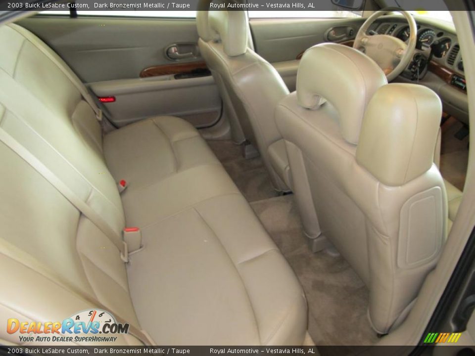 2003 Buick LeSabre Custom Dark Bronzemist Metallic / Taupe Photo #23