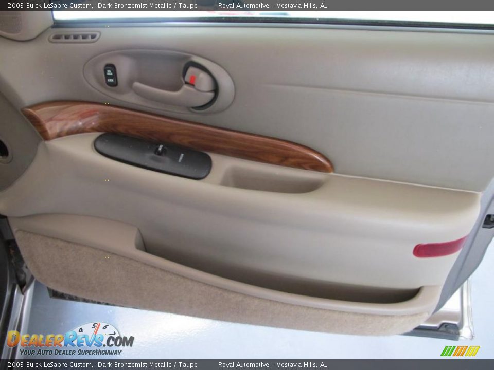 2003 Buick LeSabre Custom Dark Bronzemist Metallic / Taupe Photo #25