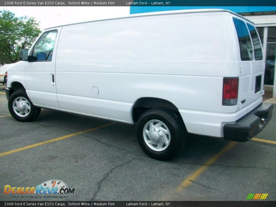 2008 Ford E Series Van E150 Cargo Oxford White / Medium Flint Photo #3