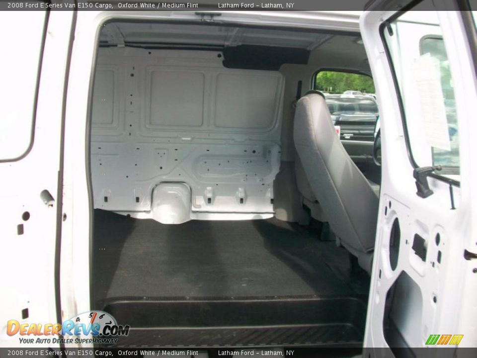 2008 Ford E Series Van E150 Cargo Oxford White / Medium Flint Photo #10