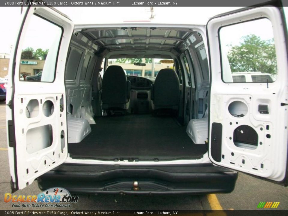 2008 Ford E Series Van E150 Cargo Oxford White / Medium Flint Photo #14