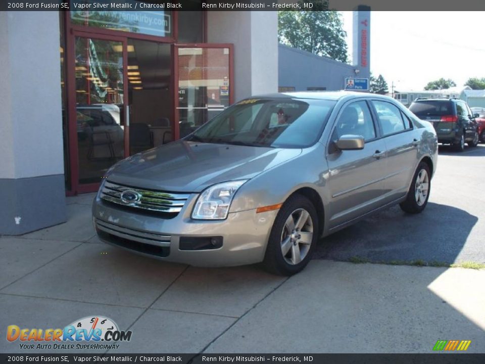 2008 Ford Fusion SE Vapor Silver Metallic / Charcoal Black Photo #1