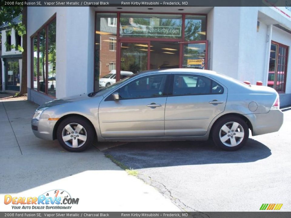 2008 Ford Fusion SE Vapor Silver Metallic / Charcoal Black Photo #2