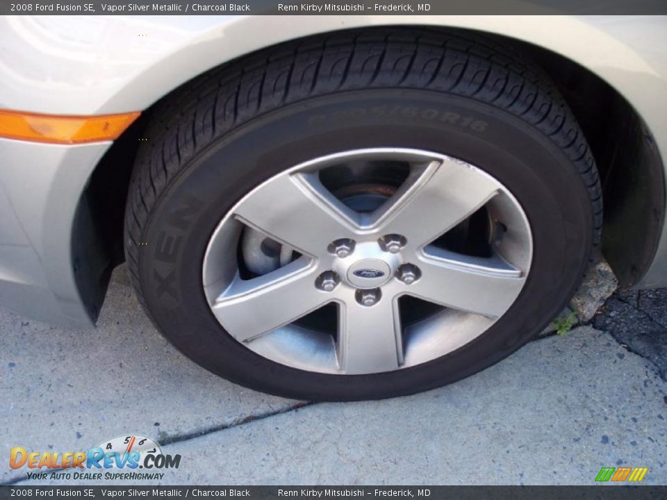 2008 Ford Fusion SE Vapor Silver Metallic / Charcoal Black Photo #3