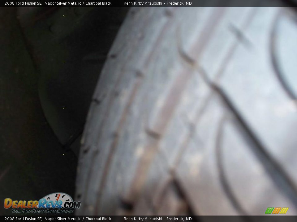 2008 Ford Fusion SE Vapor Silver Metallic / Charcoal Black Photo #4