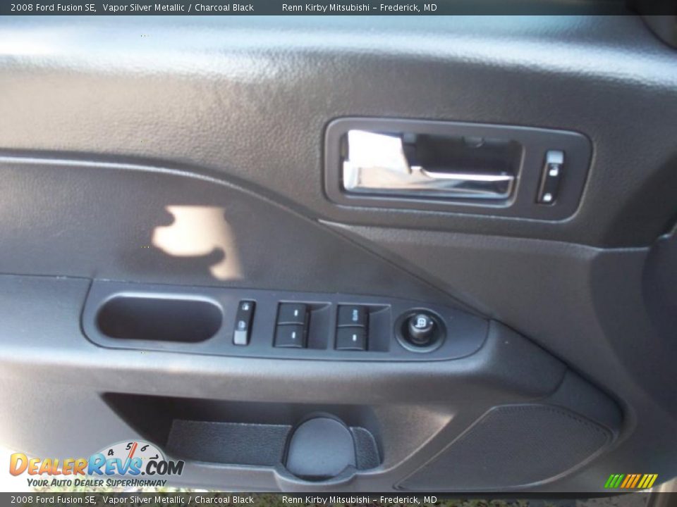 2008 Ford Fusion SE Vapor Silver Metallic / Charcoal Black Photo #5
