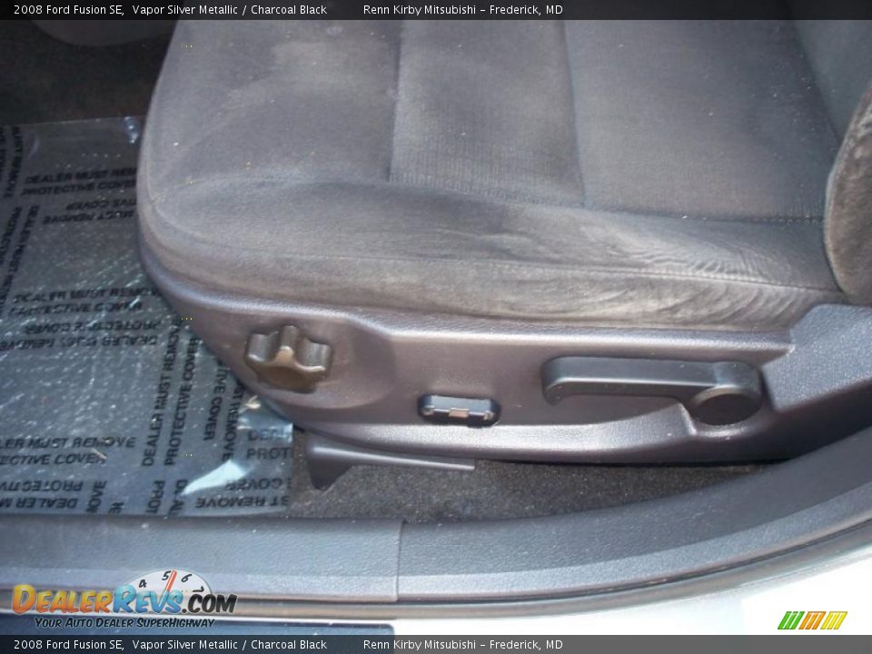 2008 Ford Fusion SE Vapor Silver Metallic / Charcoal Black Photo #6
