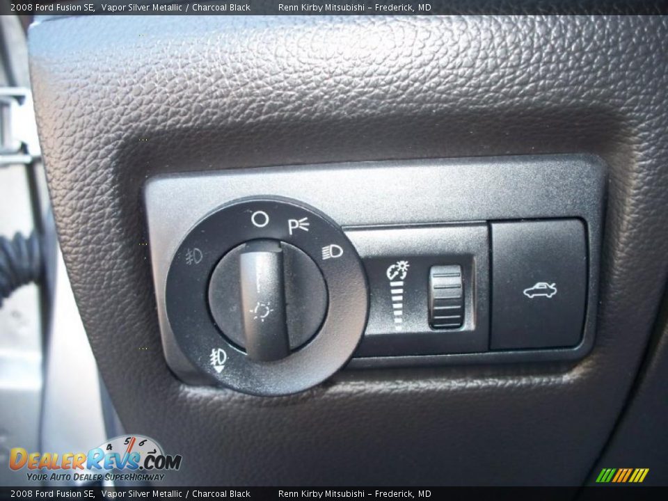 2008 Ford Fusion SE Vapor Silver Metallic / Charcoal Black Photo #7