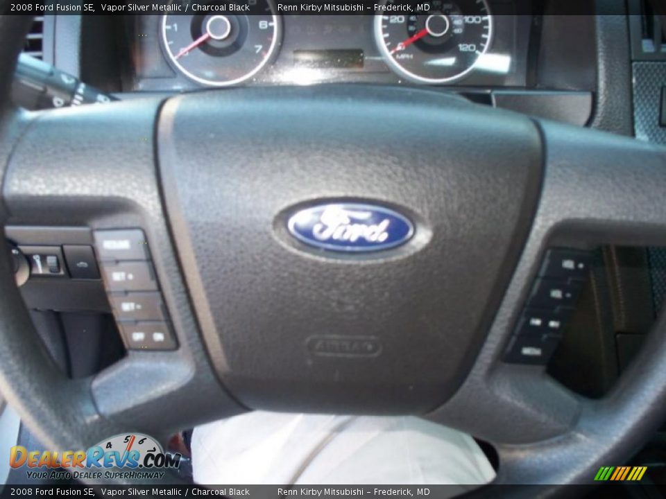 2008 Ford Fusion SE Vapor Silver Metallic / Charcoal Black Photo #8