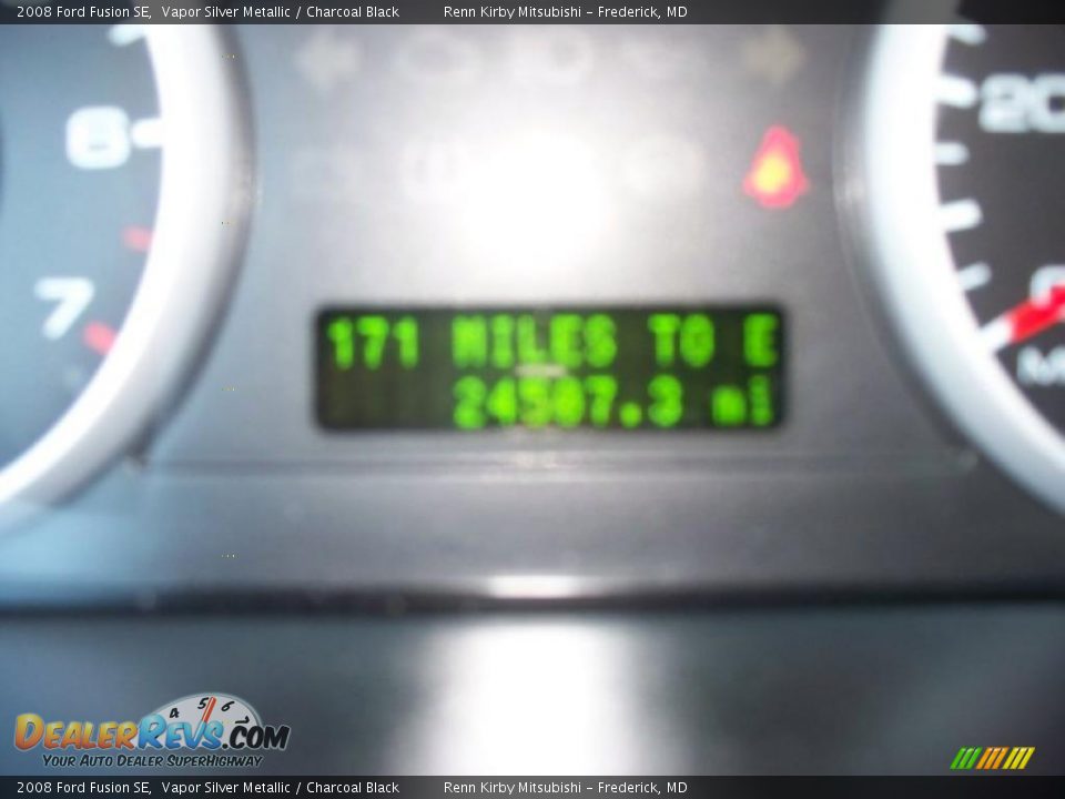 2008 Ford Fusion SE Vapor Silver Metallic / Charcoal Black Photo #9