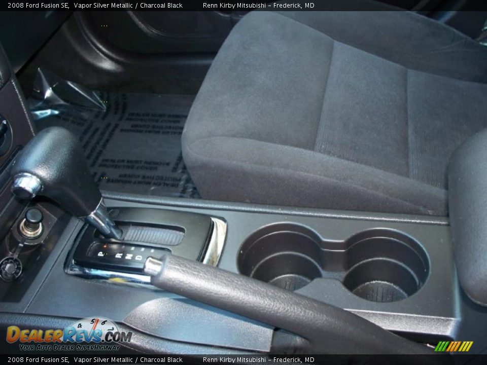 2008 Ford Fusion SE Vapor Silver Metallic / Charcoal Black Photo #13