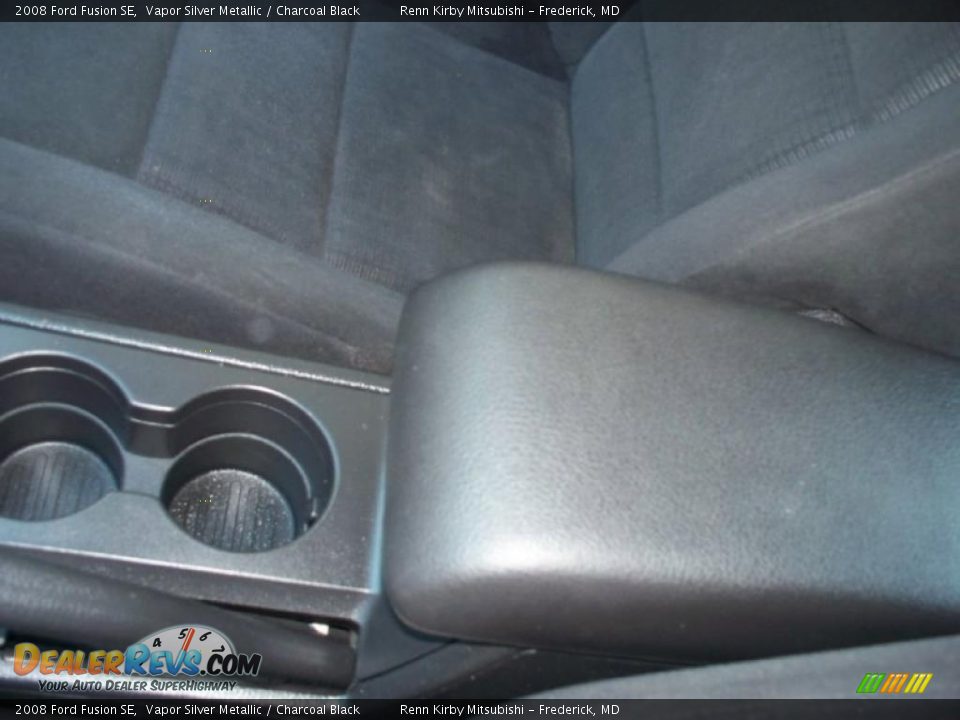 2008 Ford Fusion SE Vapor Silver Metallic / Charcoal Black Photo #14