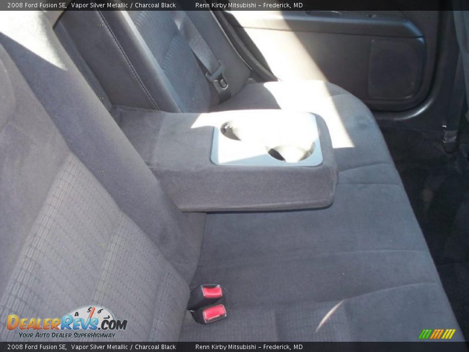 2008 Ford Fusion SE Vapor Silver Metallic / Charcoal Black Photo #20