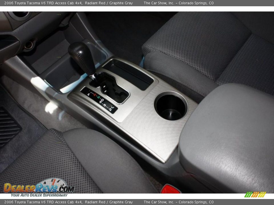 2006 Toyota Tacoma V6 TRD Access Cab 4x4 Radiant Red / Graphite Gray Photo #12