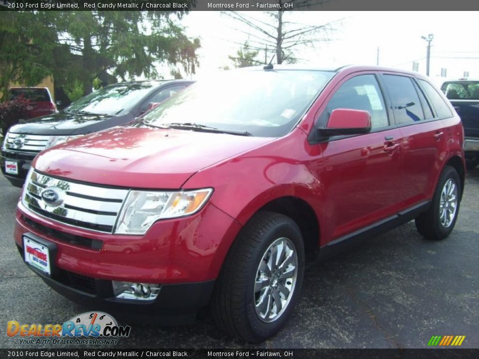 2010 Ford Edge Limited Red Candy Metallic / Charcoal Black Photo #1