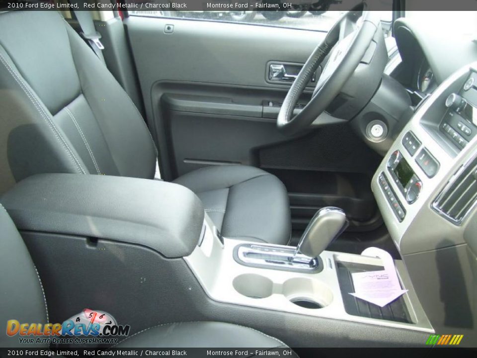 2010 Ford Edge Limited Red Candy Metallic / Charcoal Black Photo #5