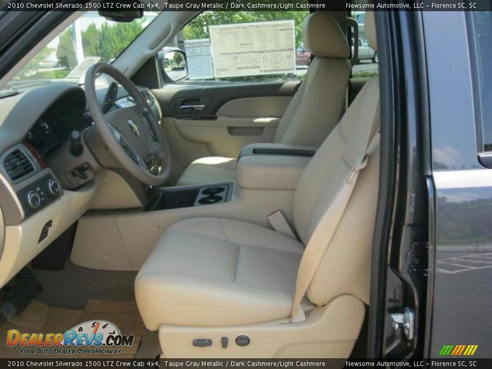 2010 Chevrolet Silverado 1500 LTZ Crew Cab 4x4 Taupe Gray Metallic / Dark Cashmere/Light Cashmere Photo #4