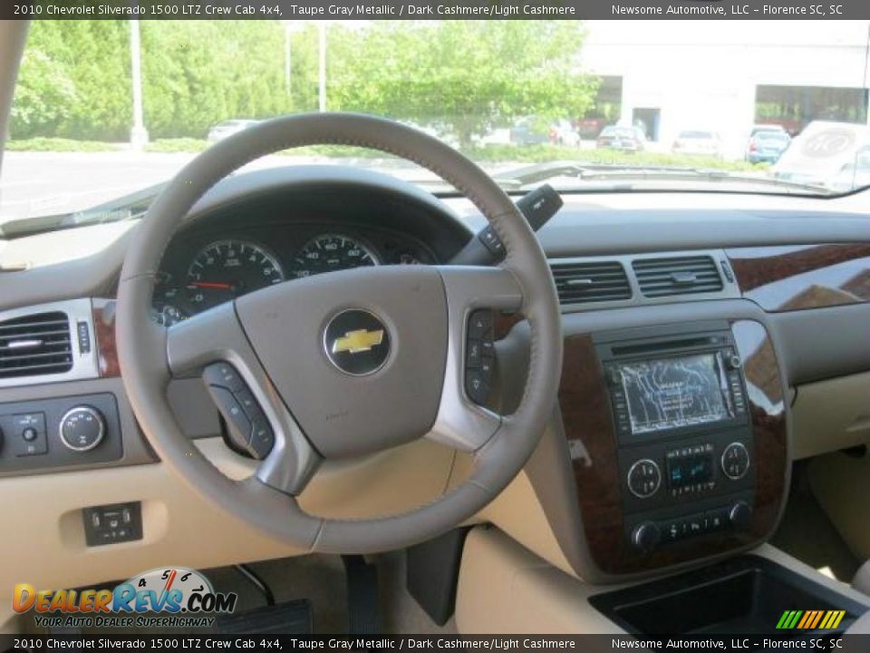 2010 Chevrolet Silverado 1500 LTZ Crew Cab 4x4 Taupe Gray Metallic / Dark Cashmere/Light Cashmere Photo #6