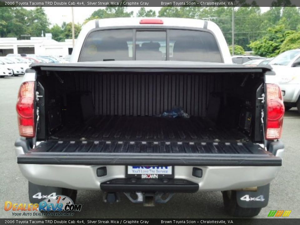 2006 Toyota Tacoma TRD Double Cab 4x4 Silver Streak Mica / Graphite Gray Photo #6
