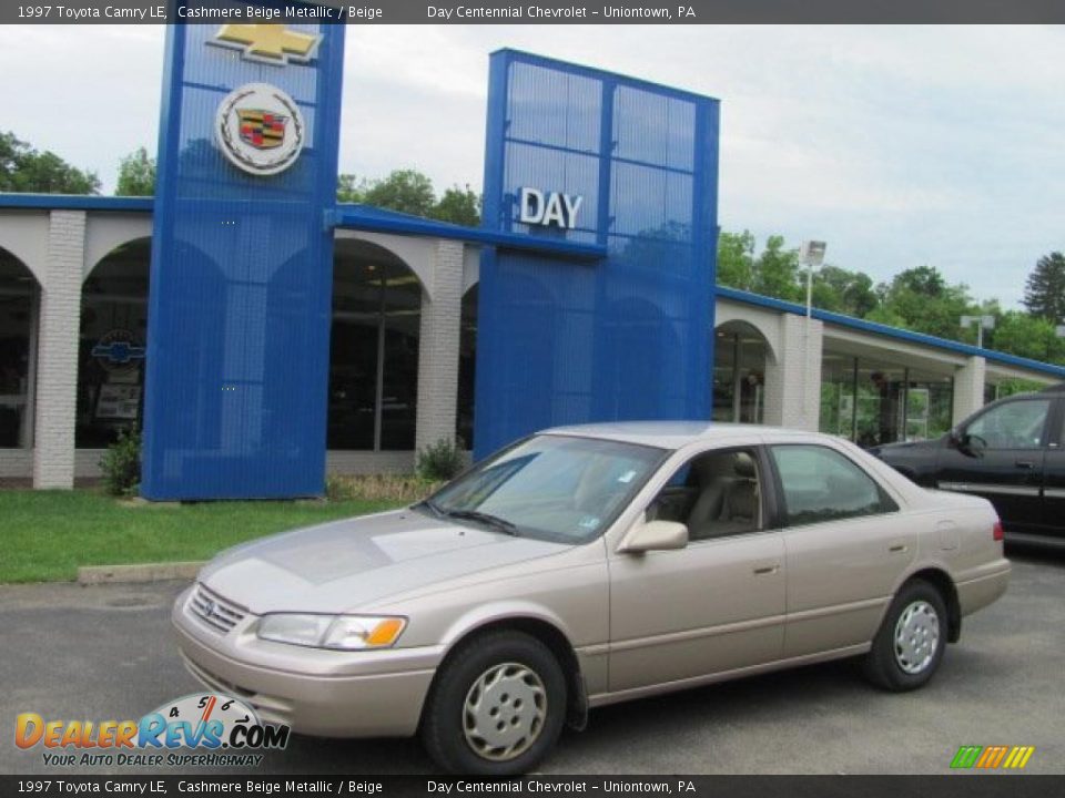 1997 Toyota Camry LE Cashmere Beige Metallic / Beige Photo #1