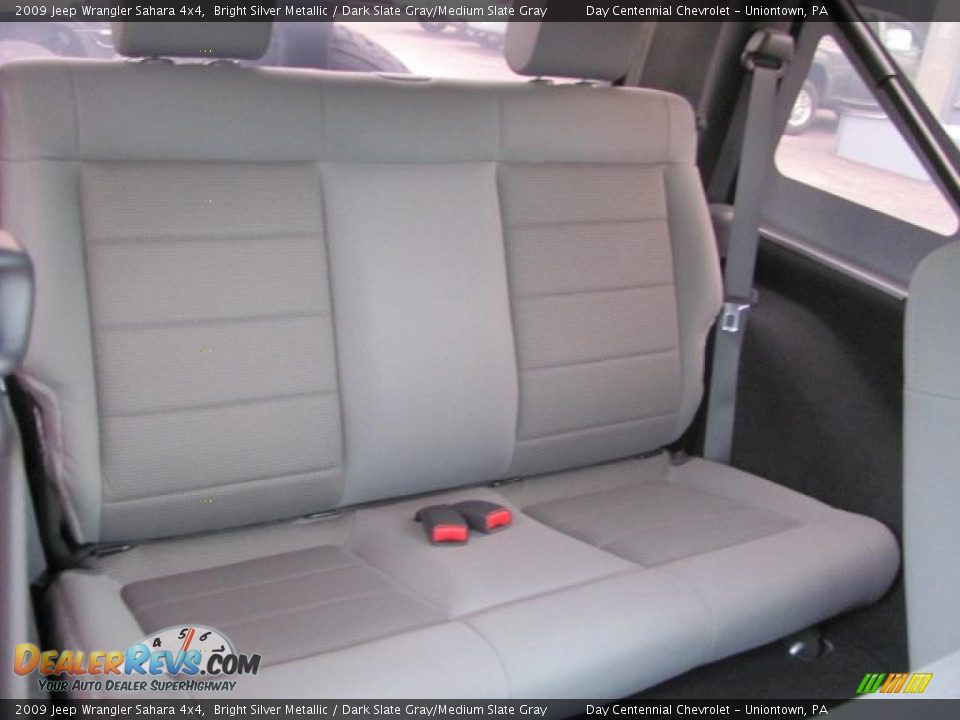 2009 Jeep Wrangler Sahara 4x4 Bright Silver Metallic / Dark Slate Gray/Medium Slate Gray Photo #14