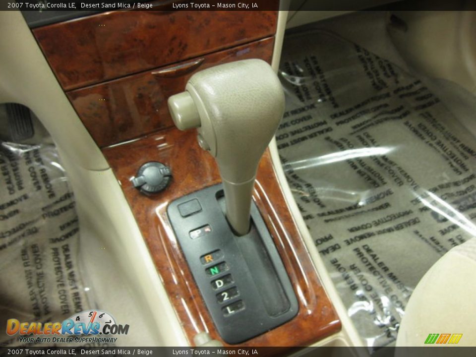 2007 Toyota Corolla LE Desert Sand Mica / Beige Photo #3