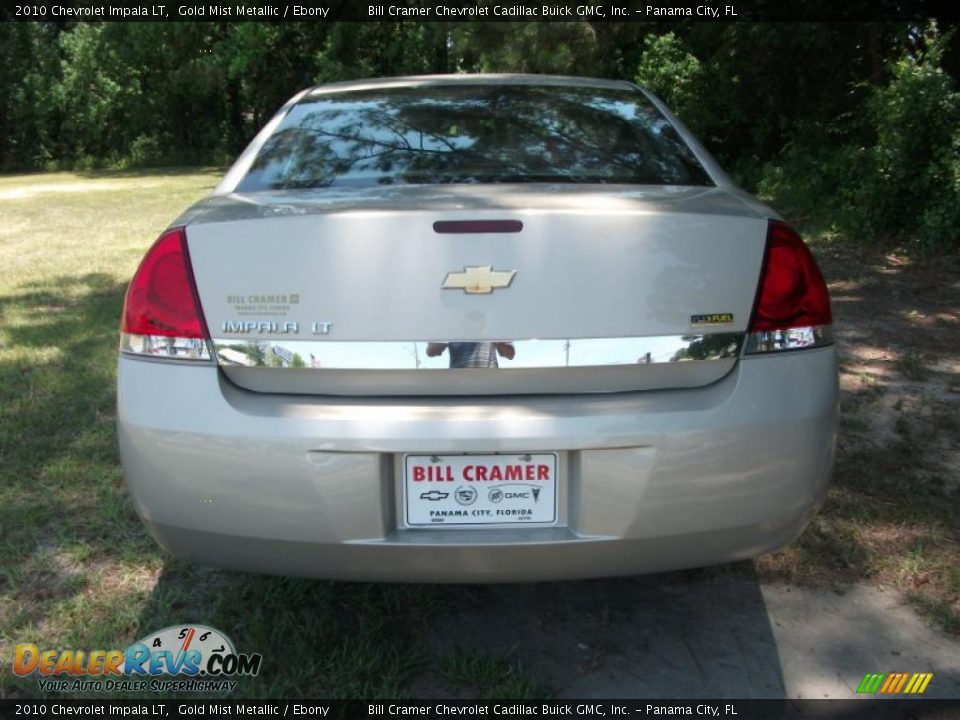 2010 Chevrolet Impala LT Gold Mist Metallic / Ebony Photo #2