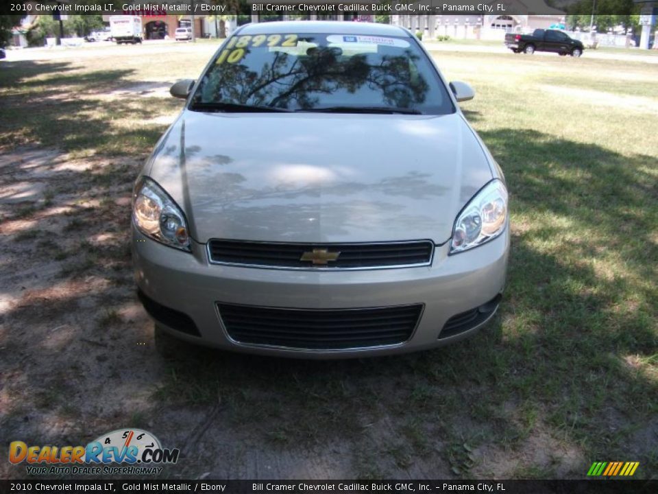2010 Chevrolet Impala LT Gold Mist Metallic / Ebony Photo #3