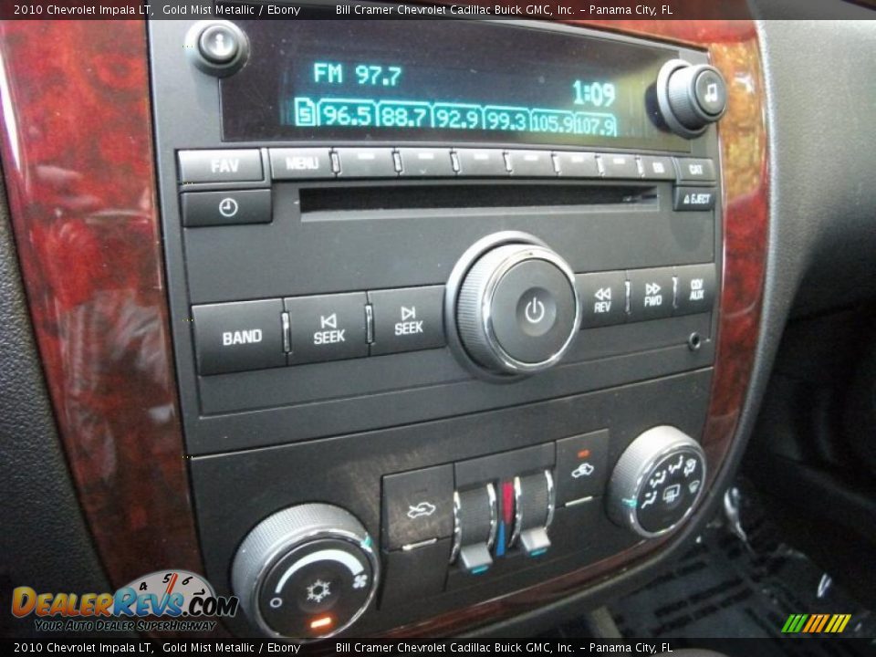 2010 Chevrolet Impala LT Gold Mist Metallic / Ebony Photo #12