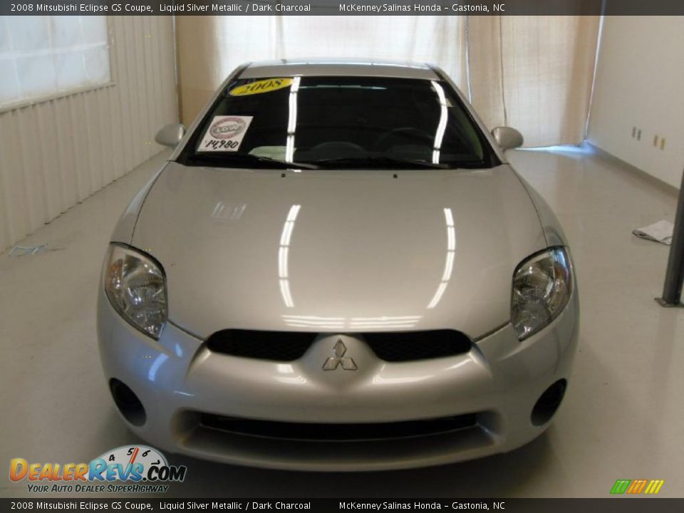 2008 Mitsubishi Eclipse GS Coupe Liquid Silver Metallic / Dark Charcoal Photo #6