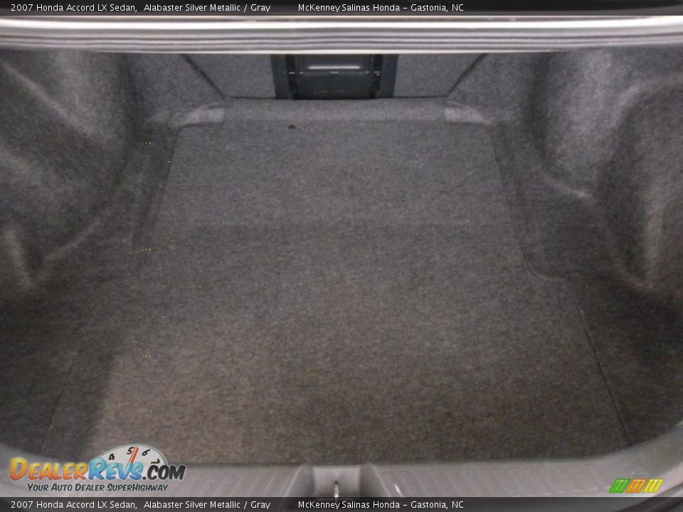 2007 Honda Accord LX Sedan Alabaster Silver Metallic / Gray Photo #16
