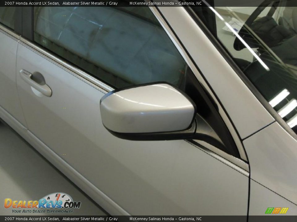 2007 Honda Accord LX Sedan Alabaster Silver Metallic / Gray Photo #26