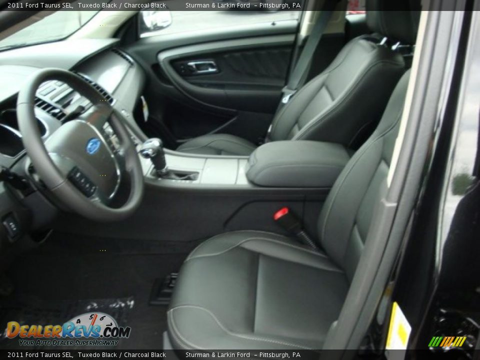 2011 Ford Taurus SEL Tuxedo Black / Charcoal Black Photo #7
