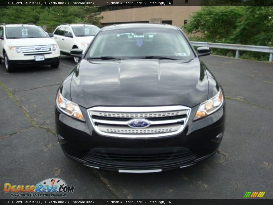 2011 Ford Taurus SEL Tuxedo Black / Charcoal Black Photo #11