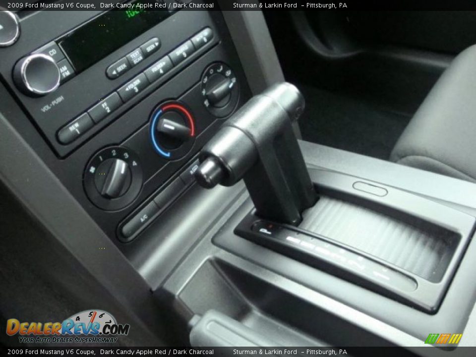 2009 Ford Mustang V6 Coupe Dark Candy Apple Red / Dark Charcoal Photo #16