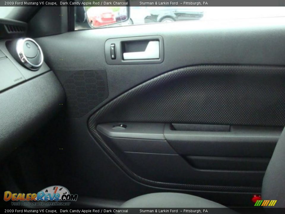 2009 Ford Mustang V6 Coupe Dark Candy Apple Red / Dark Charcoal Photo #18