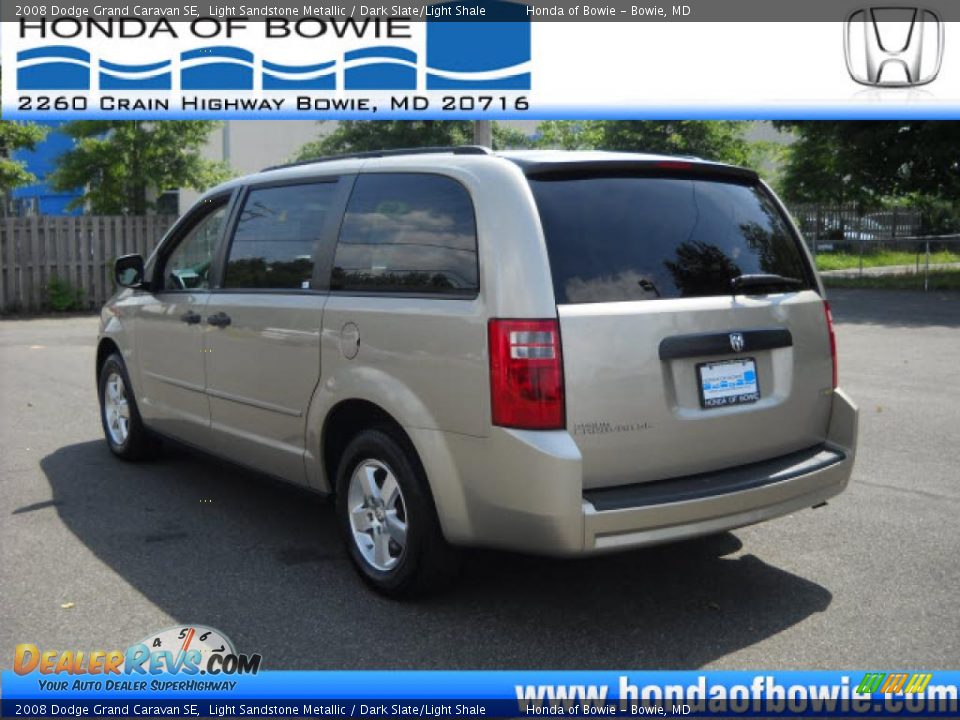 2008 Dodge Grand Caravan SE Light Sandstone Metallic / Dark Slate/Light Shale Photo #5