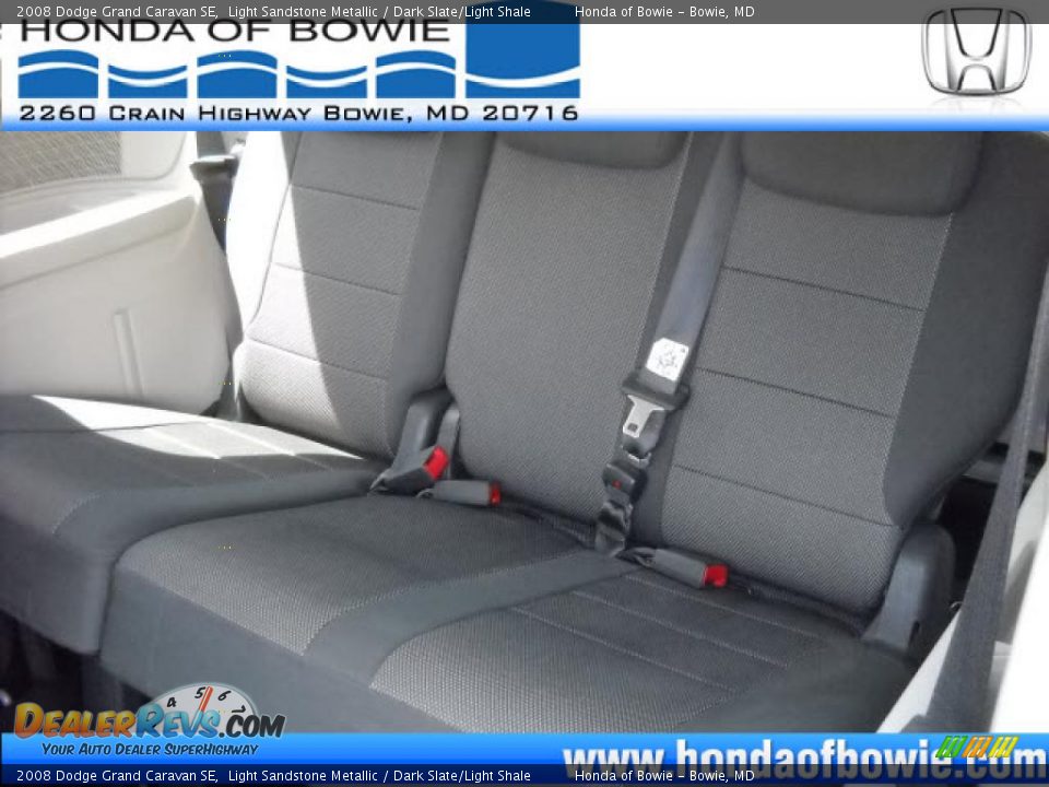 2008 Dodge Grand Caravan SE Light Sandstone Metallic / Dark Slate/Light Shale Photo #13
