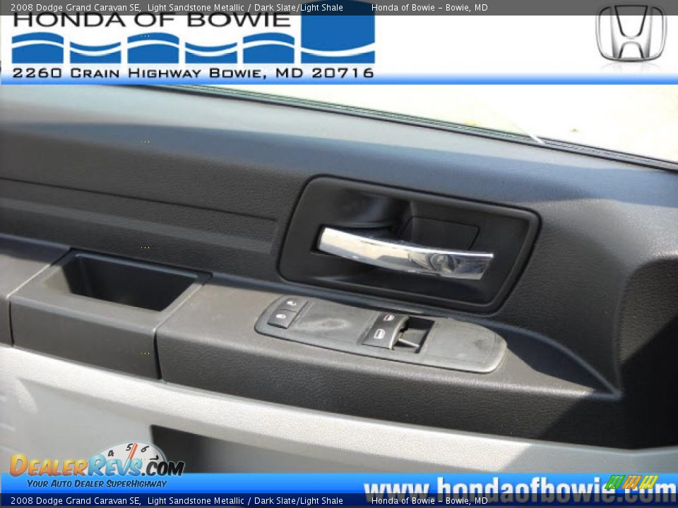 2008 Dodge Grand Caravan SE Light Sandstone Metallic / Dark Slate/Light Shale Photo #17
