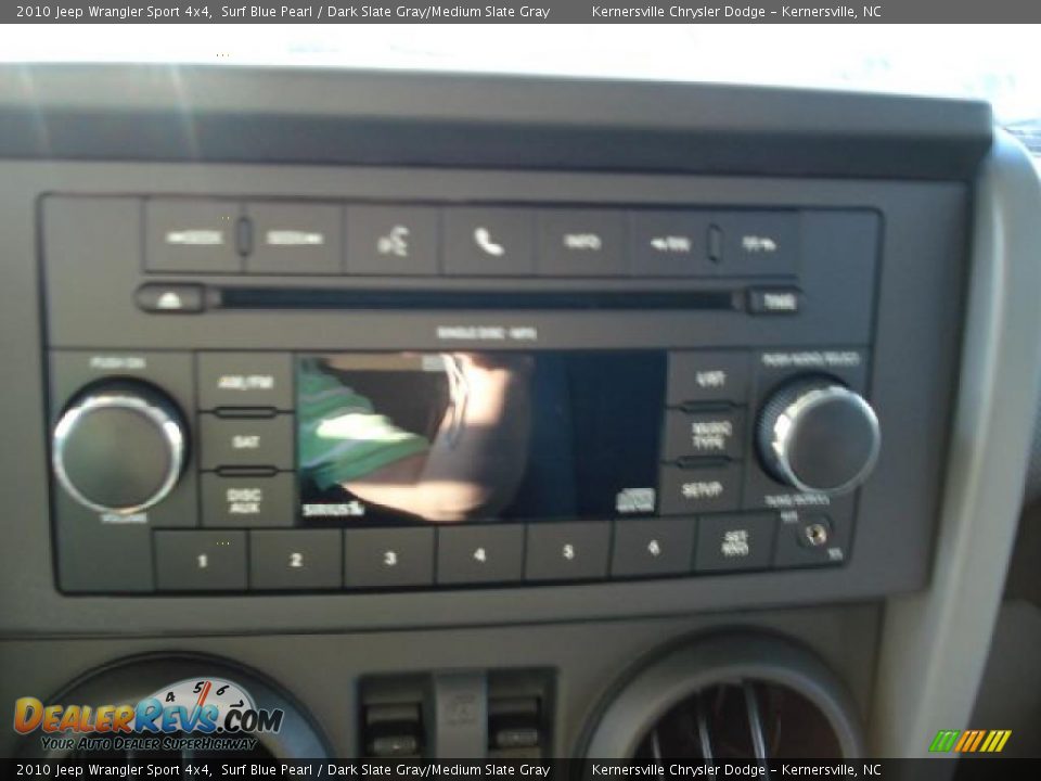 2010 Jeep Wrangler Sport 4x4 Surf Blue Pearl / Dark Slate Gray/Medium Slate Gray Photo #17