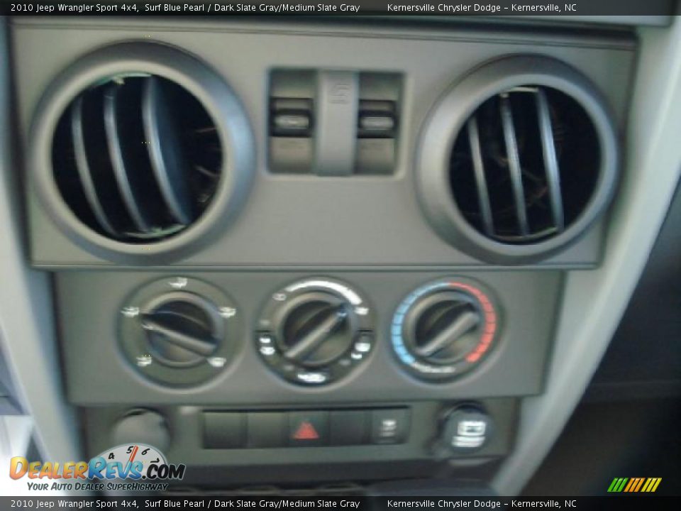 2010 Jeep Wrangler Sport 4x4 Surf Blue Pearl / Dark Slate Gray/Medium Slate Gray Photo #18