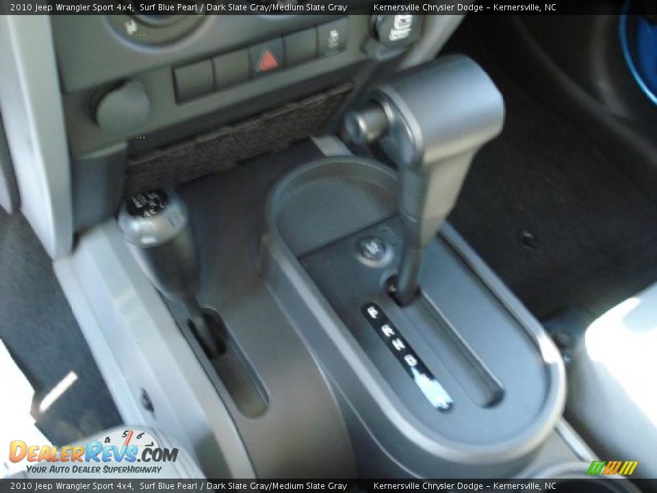 2010 Jeep Wrangler Sport 4x4 Surf Blue Pearl / Dark Slate Gray/Medium Slate Gray Photo #19