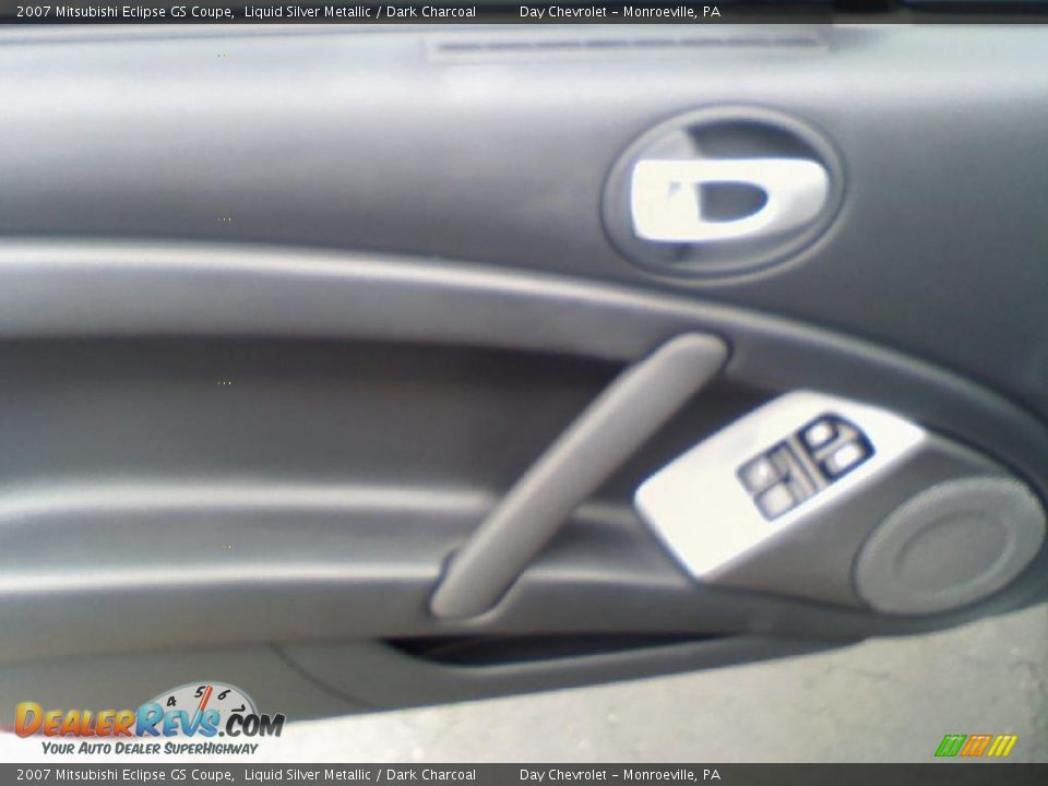 2007 Mitsubishi Eclipse GS Coupe Liquid Silver Metallic / Dark Charcoal Photo #7
