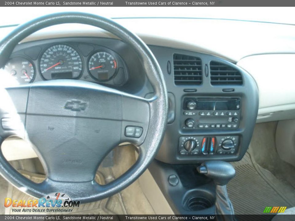 2004 Chevrolet Monte Carlo LS Sandstone Metallic / Neutral Photo #3