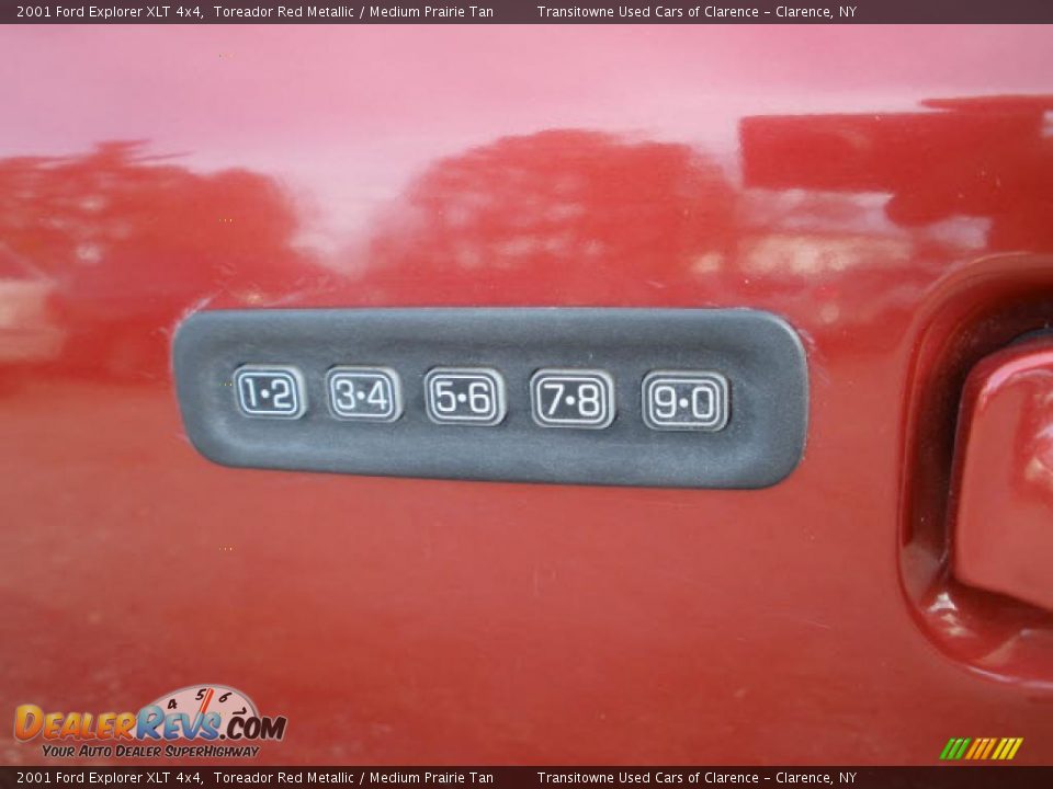 2001 Ford Explorer XLT 4x4 Toreador Red Metallic / Medium Prairie Tan Photo #6